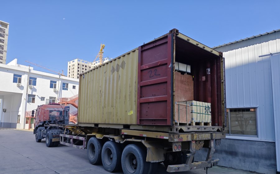 20FT container loaded for African customer