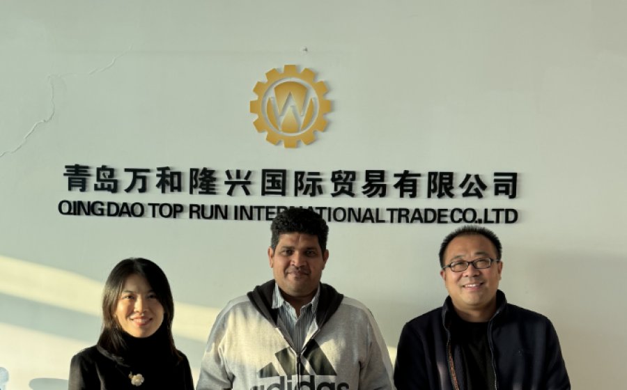 Oman customer come to visit us