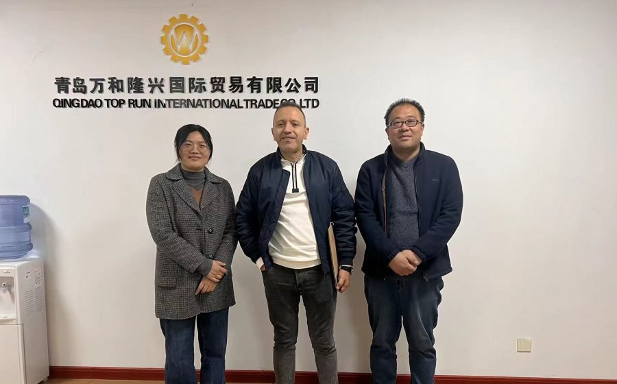 Middle east country customer come to visit us