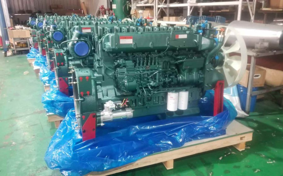 WD615 engine assy send to Kazakhstan