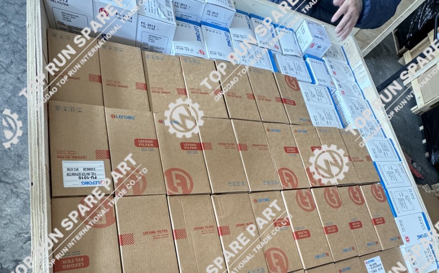 Four huge wooden boxes shipped to Nigeria