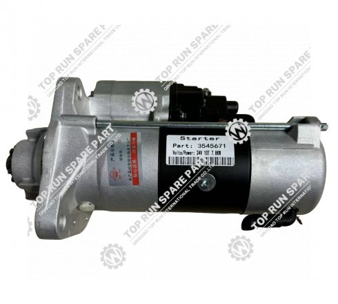 Starter motor 3545671 engine parts for Caterpillar parts