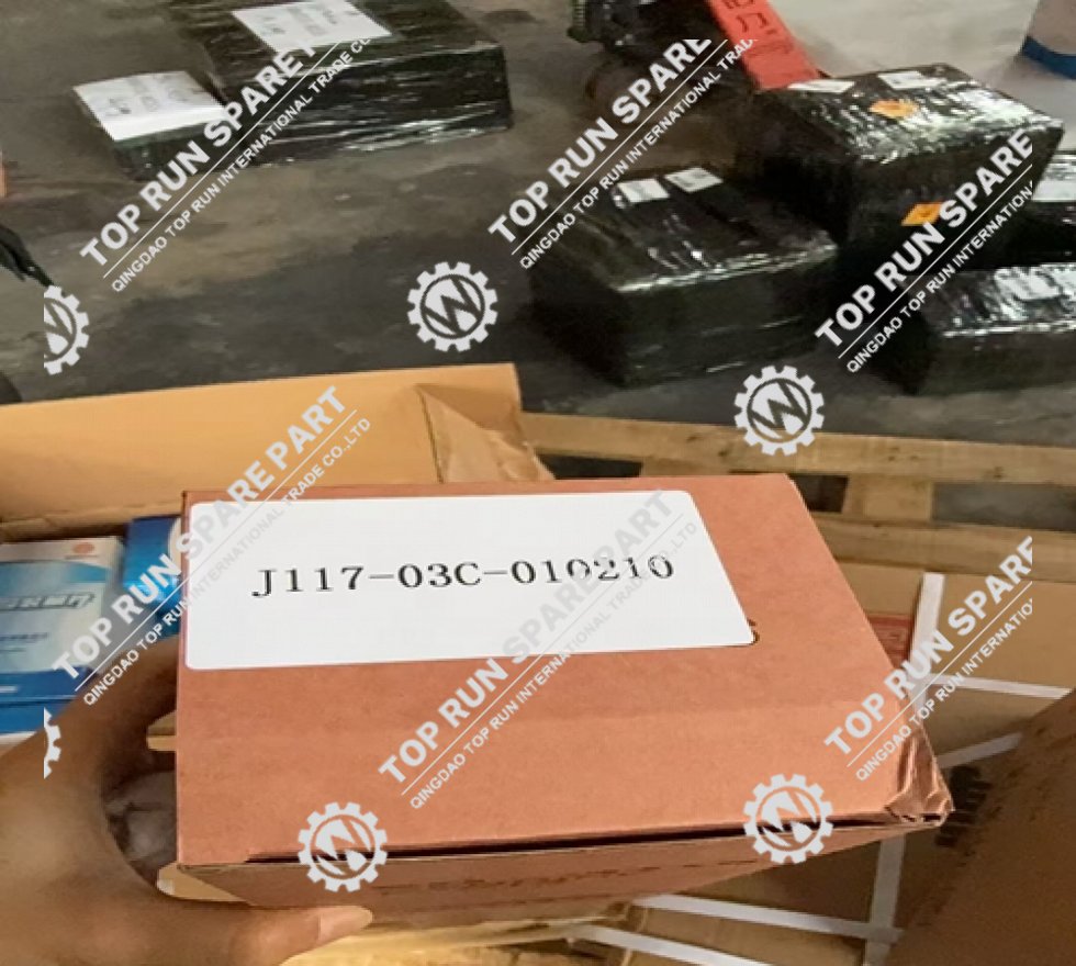Fuel filter J117-03C-010210 used for SHANTUI SE17SR excavator spare parts