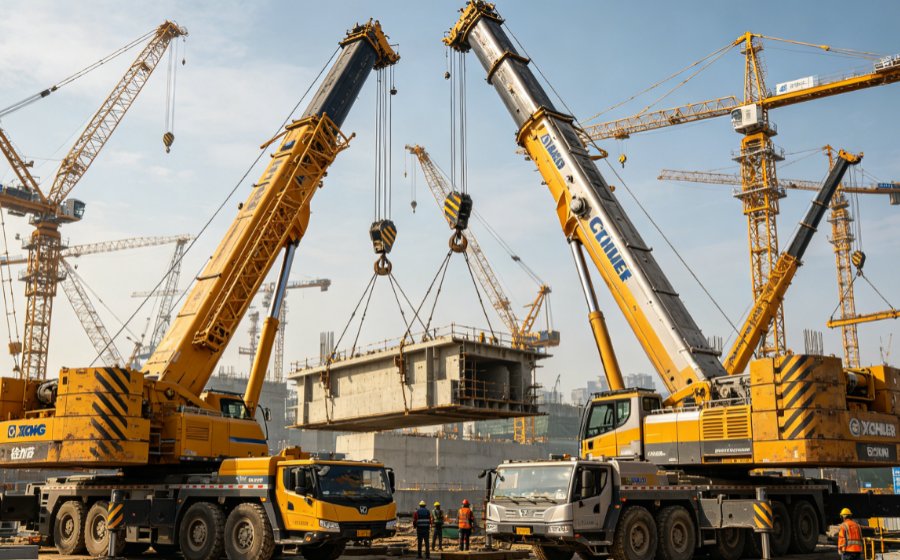Chinese Crane Competitiveness: A Total Cost of Ownership (TCO) Analysis----XCMG vs. Kato, Tadano, Grove, and Liebherr